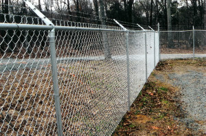 6+1 Galvanized Chain Link With Barbwire