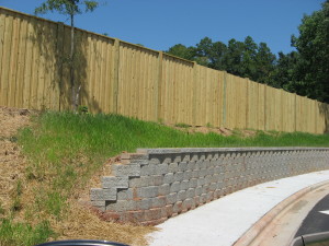 Commercial Wood Fencing