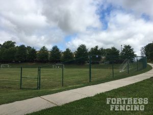 vinyl coated chain link